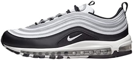 Nike Tênis masculino Air Max 97 Preto/Branco-Reflect Silver