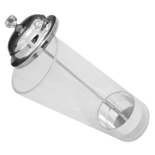 ABOOFAN Straw Storage Tube Straw Dispenser for Counter Makeup Brush Bucket Utensil Storage