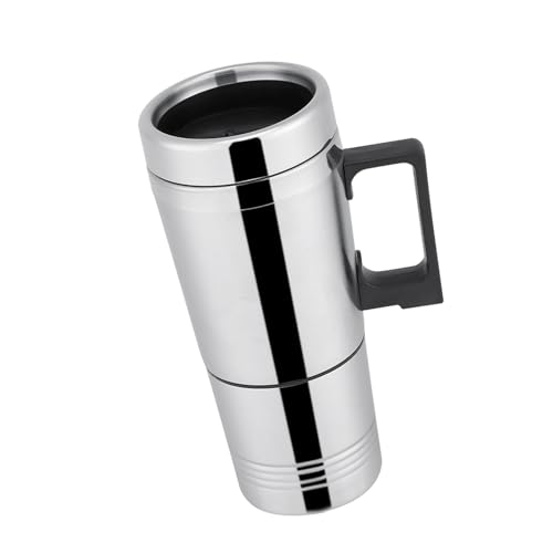 Taza calefactora eléctrica para auto 300ml acero inox miniatura 2