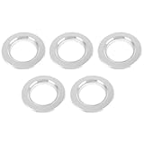 CALLARON Anillos Antimordeduras Metálicos para Caja de Cría de Pájaros 5 Piezas 75 Mm, Accesorios para Nidos de Madera, Protección para Loros en Observación de Aves al Aire Libre