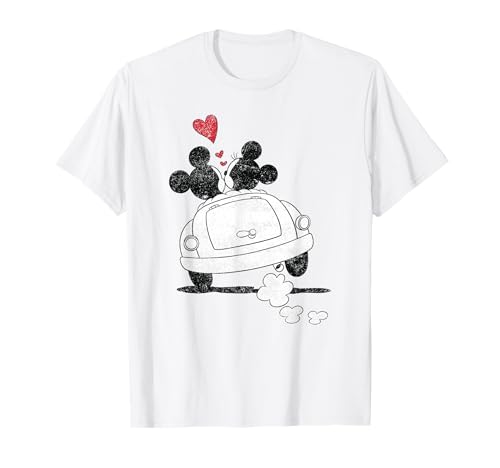 Disney Mickey Mouse and Minnie Hearts Camiseta