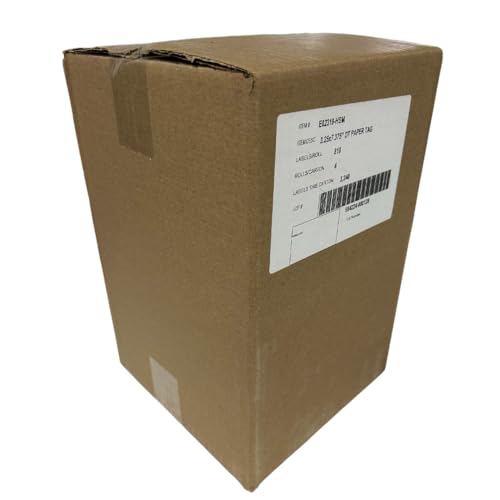 Direct Thermal Transfer Paper Tags, 3.25