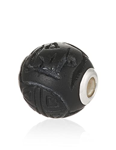 Thomas Sabo Femmes Hommes-Bead Shanghai Karma Beads Argent Sterling 925 Obsidienne amatie noir K0055-023-11 Cover