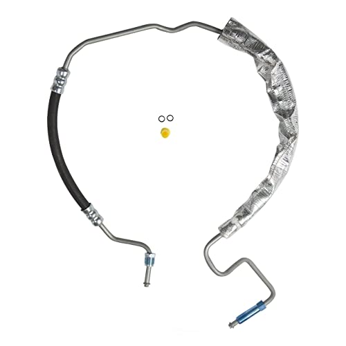 Edelmann 92076 Power Steering Pressure Hose: Replacement for - 2004-01 Chry. Town & Country, Voyager, Dodge Caravan, Grd. Caravan, Black