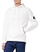 Produktbild Calvin Klein Jeans Herren Monogram Sleeve Badge Hoodie Kapuzenpullover, Bright White, L