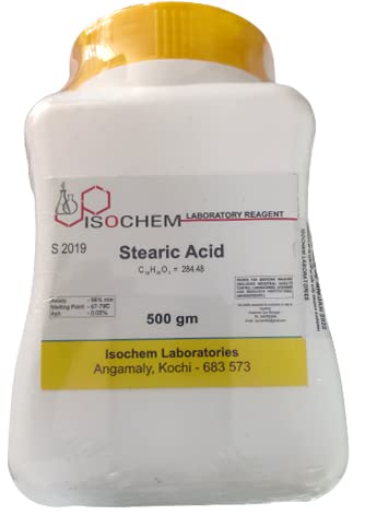 ISOCHEM Stearic Acid (500GM) Assay 98% Min (B08SHY317R) Amazon Price History, Amazon Price Tracker