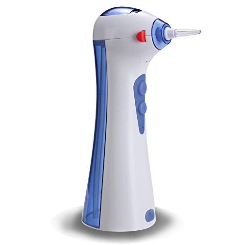 NEWKBO 120ml USB 3 Ajustes de Velocidad / Presión Eléctrico Portátil Irrigador Dental Hilo Dental Tanque De Agua Portátil Hilo Diario Selección Para Semanas Color Gris