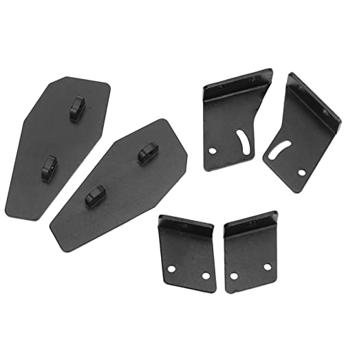 Ritoeasysports Rc Rear Spoiler Wing,Aluminum Alloy Rc Tail Wing Rear Wing Mount Rear Wing Deck For 1/10 Rc Racing Car For Hsp For Lc #TOP6