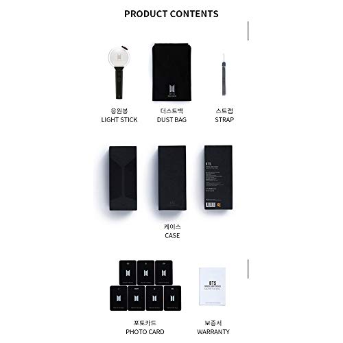BTS Oficial Light Stick MAP of The Soul Special EDTION Army Bomb + Número de rastreamento