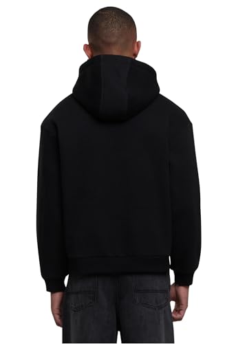 Mister Tee Lost Soul Fluffy Hoody sweat ultra doux en maille pelucheuse noire