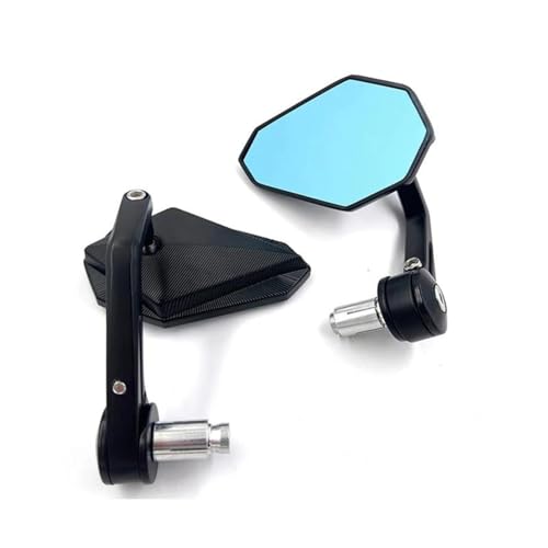 Rétroviseurs de Moto Réglables en Aluminium CNC pour Yamaha MT07 et MT09