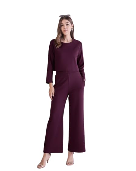 Mocha Luxe Crop Matching Set.-picture-53