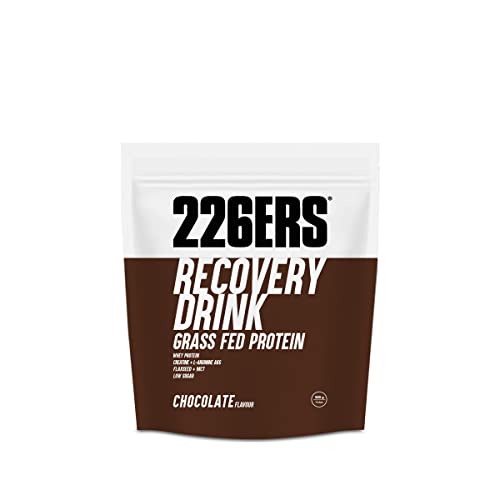 226ERS Recovery Drink | Proteinpulver | Regenerations Protein Pulver mit Whey Protein, Creatin, Kohlenhydraten, Triglyceriden und L-Arginin | glutenfrei, Schokolade - 500 gr