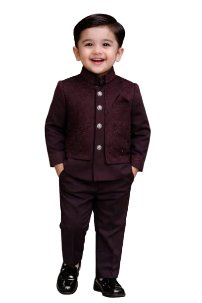 Chinnie Kids Wear Boys 2 Piece Jodhpuri Suit, Blazer and Trousers - Review, Price and Buying Guide