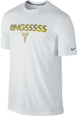 Nike Men's Kobe Ringsssss T-shirt Small 