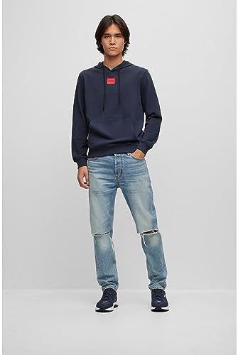 Image of HUGO Mens Running Style Mix Material Sneakers