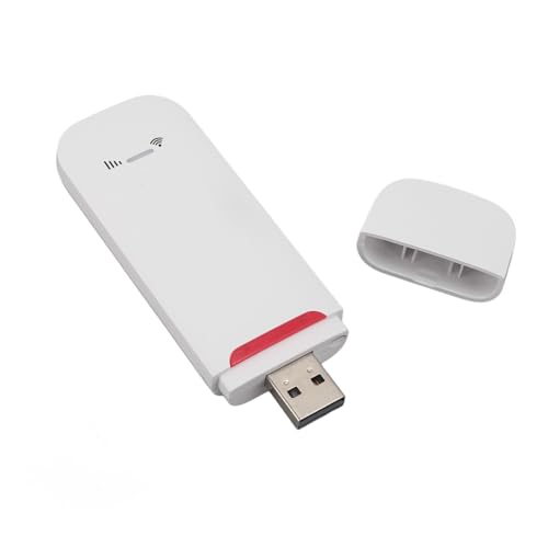 Dongle Modem USB 4G LTE da 500 Mbps, Router con Slot per Scheda SIM, Hotspot da Viaggio Portatile, Supporta Fino a 10 Utenti, Europa, Asia, Oceania, Africa, per Smartphone,