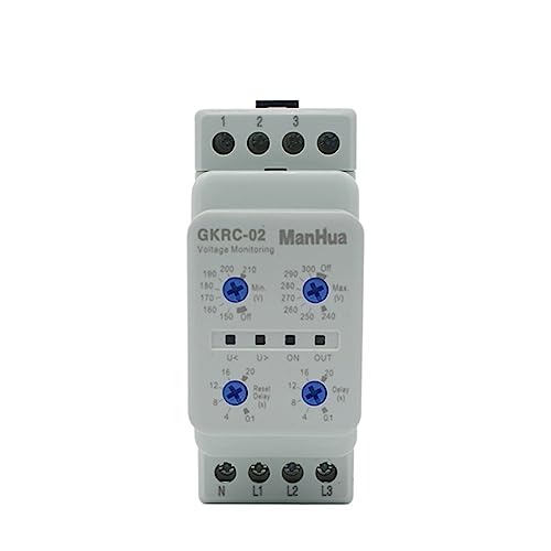 Relais GKRC-02 triphasé quatre fils de surveillance tension AC