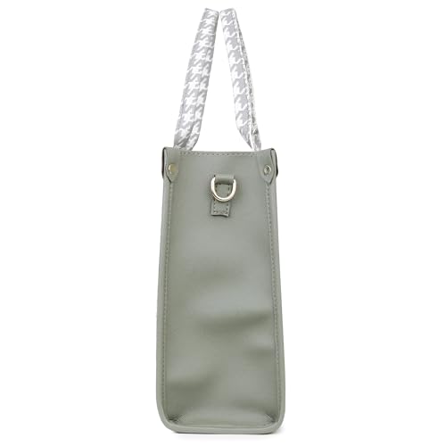 LEGAL BRIBE Front Strap Textured Tote Bag