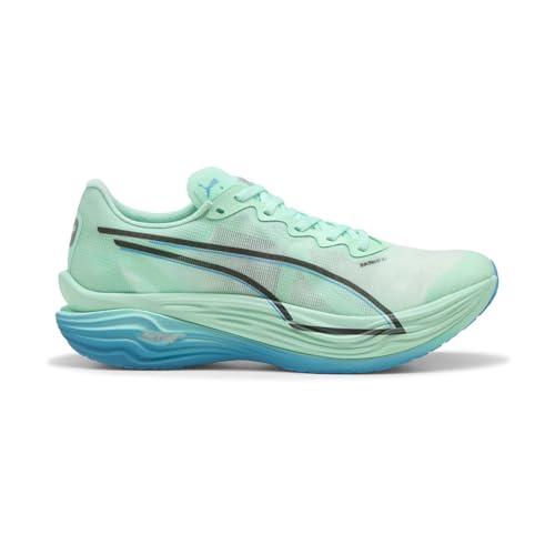 PUMA Mens Deviate Nitro Elite 3 Running Sneakers Shoes - Green - Main Image