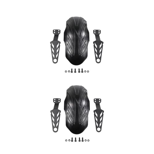 Garde boue moto carbone pour rouler sous la pluie en scooter 11 pouces
