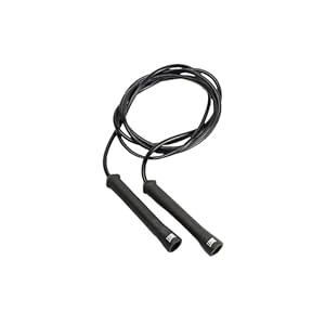 LEONE 1947, Basic Jump Rope, Black, 7 mm, AT827