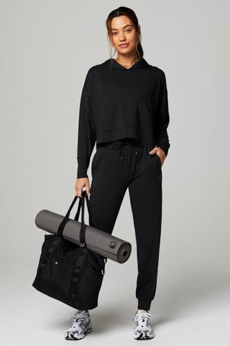 Fabletics Women's Cloud Jersey Hoodie, Buttery Soft, Recycled Fabric, Breathable, Moisture-Wicking4