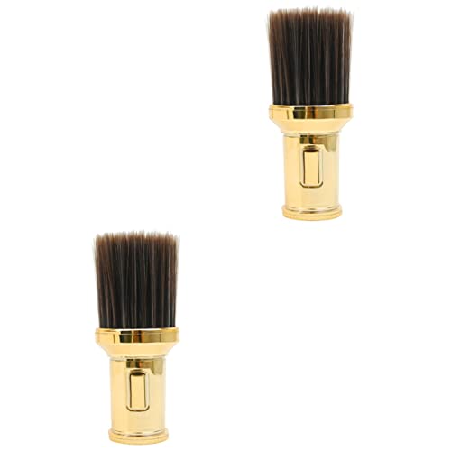 SOESFOUFU 2pcs Hair Cutting Neck Duster Brush Barber Hair Duster Men's Shaving Brush