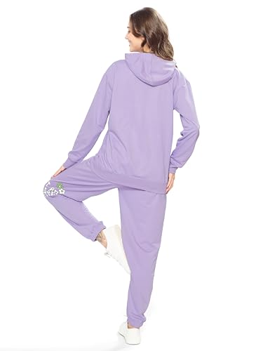 Image of WEET Women Kangaroo Pocket Hoodie & Joggers Track Suit Co-ord Set