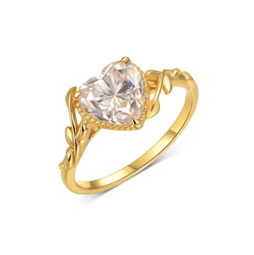 Bague moissanite en or 2 carats : l'éclat VVS1 pur pour vos fiançailles