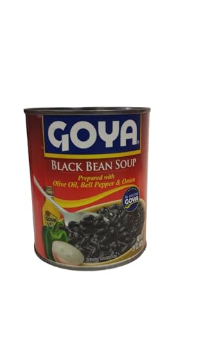 FRIJOLES NEGROS - GOYA - 822 g - Preparados con aceite de oliva, Pimienta y Cebolla