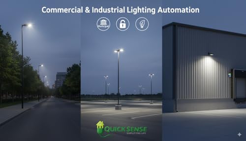 Image of Quick Sense QS-301 220V Auto Day /Night Photocell Sensor Switch | Waterproof LDR Light Sensor for Outdoor Lighting Automation | 6A Load Capacity | Set of 2