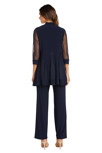 Navy Dream Ensemble: Effortless Elegance for Plus Size Women - Image 3