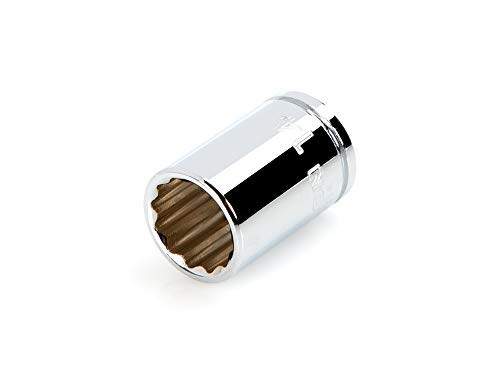 Image of TEKTON 3 /8 Inch Drive x 14 mm Shallow 12-Point Socket | SHD12314