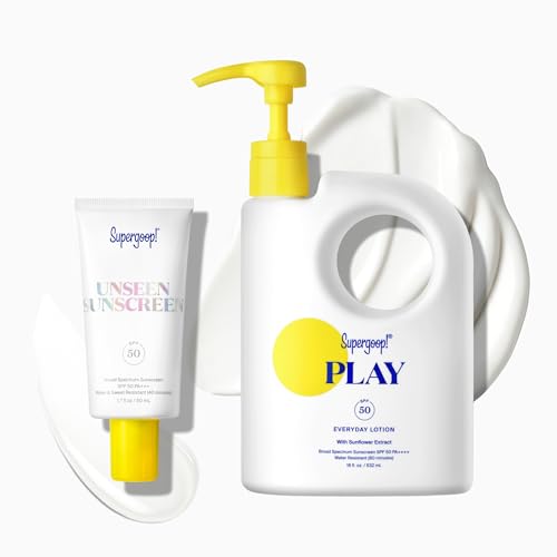 Image of Supergoop! Unseen Sunscreen - SPF 50 - Clear & Invisible Face Sunscreen + Broad Spectrum + Makeup-Gripping Primer - Weightless, Scentless, Oil Free