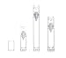 12Pcs Portable Empty Refillable Clear Plastic Airless Vacuum Pump Bottle Cosmetic Make-up Cream Lotion Sample Packing Toiletries Liquid Storage Container Vial Jars(5ml/0.17oz)