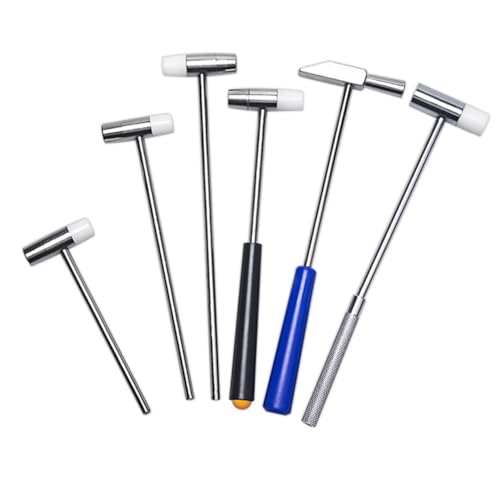 OSALADI Precision Mini Hammer Pcs Set of Brass Diy Hammer for Repairing Crafting and Jewelry Work