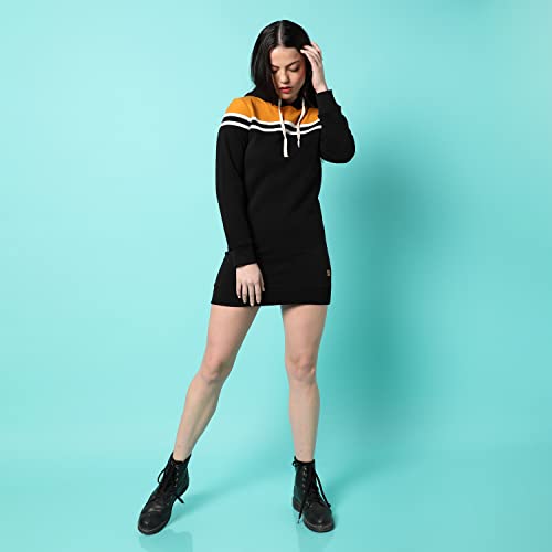 Image of PINACOLADA Women's Sweatshirt with Hoodie Regular Fit for Casual Wear | Cotton Blend Fabric | Hoodie Sweatshirt Crafted with Comfort Fit and High Performance for Everyday Wear
