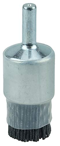 Image of Weiler 86102 3 /4 inch Burr-RX Coated Cup End Brush, .026 /120CG Crimped Fill, Made in the USA (Pack of 10)