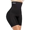 Burvogue-Shapewear-for-Women-Tummy-Control-Butt-Lifter-High-Waisted-Shaper-Shorts Burvogue Shapewear for Women Tummy Control-Butt Lifter High Waisted Shaper Shorts (Black, XXL(Waist 33.5"-35"))