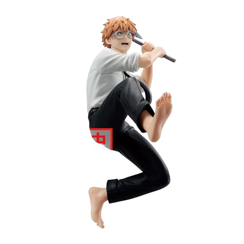 Banpresto Figura de Accion Denji Chainsaw Man - Vibration Stars 12cm - BP89705P Multicolor - Figura coleccionable - Ideal para los fanaticos del Anime Chainsaw Man