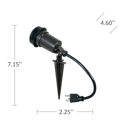 Bell SL101B Portable Spike Light Par 38 Bulb Bronze Finish thumb #2