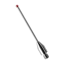 CMM Touch Probe Stylus M3 Thread Shank 1.5mm Diameter Ruby Ball Tip 30mm Length A-5003-0051