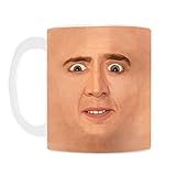 Creepy Cage Face Coffee Mug (11oz)