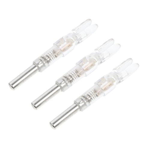 GALPADA 3pcs Arrow Led Decor for Bow 6.2mm Diameter Shafts Victory Arrow Shafts