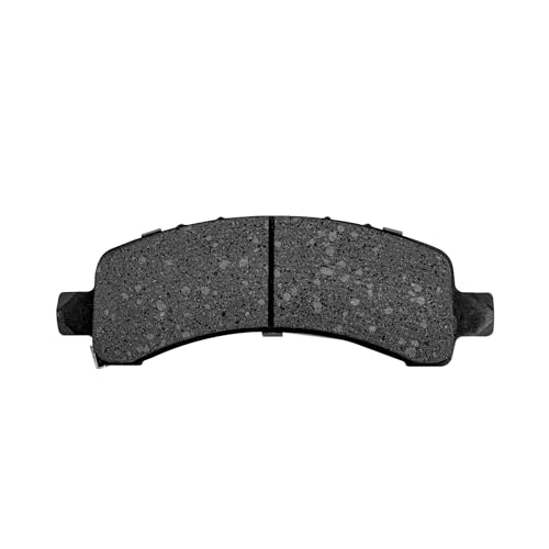 Image of Detroit Axle - Rear Brake Pads for 2003-2020 Chevy GMC Express Savana 2500 3500, Ceramic Brake Pads w /Hardware 2004 2005 2006 2007 2008 2009 2010 2011 2012 2013 2014 2015 2016 2017 2018 2019