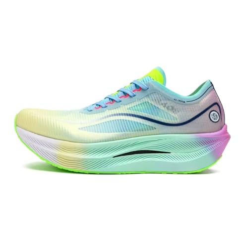 Image of Carbon Plate Marathon Running Racing Shoes Men Stable Support Shock-Relief Ultra-Light TPU Outsole Rebound Sneakers