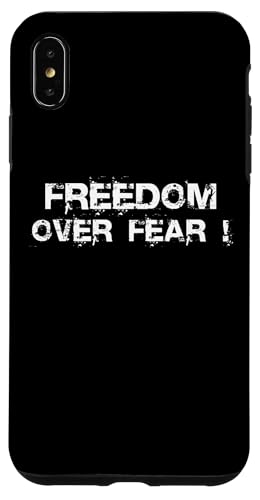 Freedom Over Fear Slogan, Watchword, Catchword �X�}�z�P�[�X iPhone XS Max �p