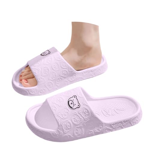 Pantuflas Unisex para baño, Calzado Antideslizante para el, Sandalias de Ducha con Agujeros, Pantuflas Ligeras para Cocina, Dormitorio, SPA y Viajes. Cómodas y Ligeras