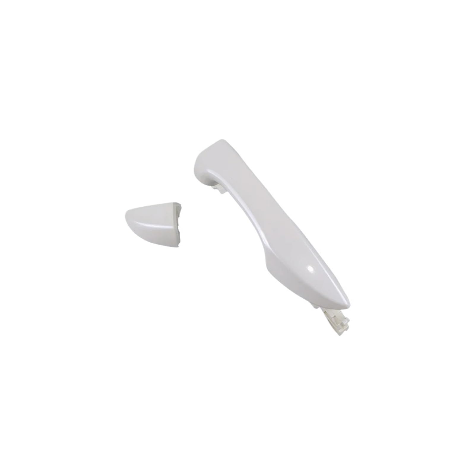 TNTGEBFVBG Universal Car Exterior Door Handle for Toyota for Corolla 2014 2015 2016 2017 2018 Door Handle Driver Front Rear Side Outer White(Rear Right)